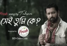 Shei Tumi Ke Lyrics (সেই তুমি কে) Tahsan Khan